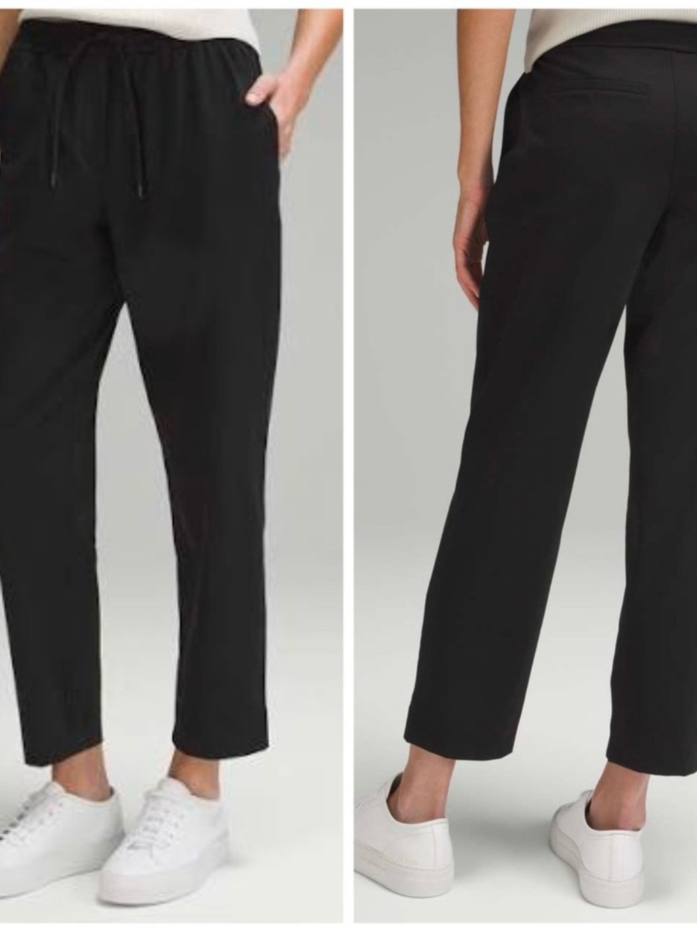 Lululemon Tapered-Leg Mid-Rise Pant 7/8 Length Luxtreme
Black M